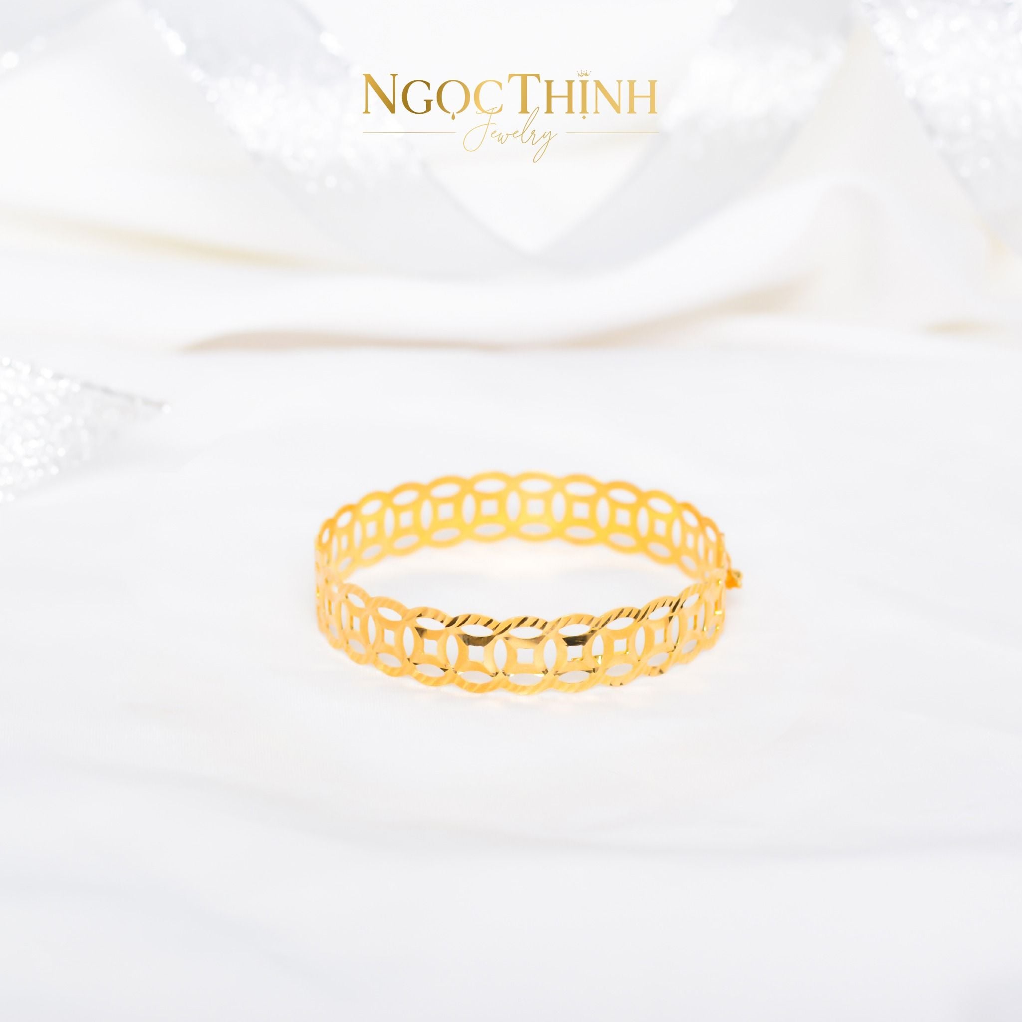 Lắc tay nữ kim tiền