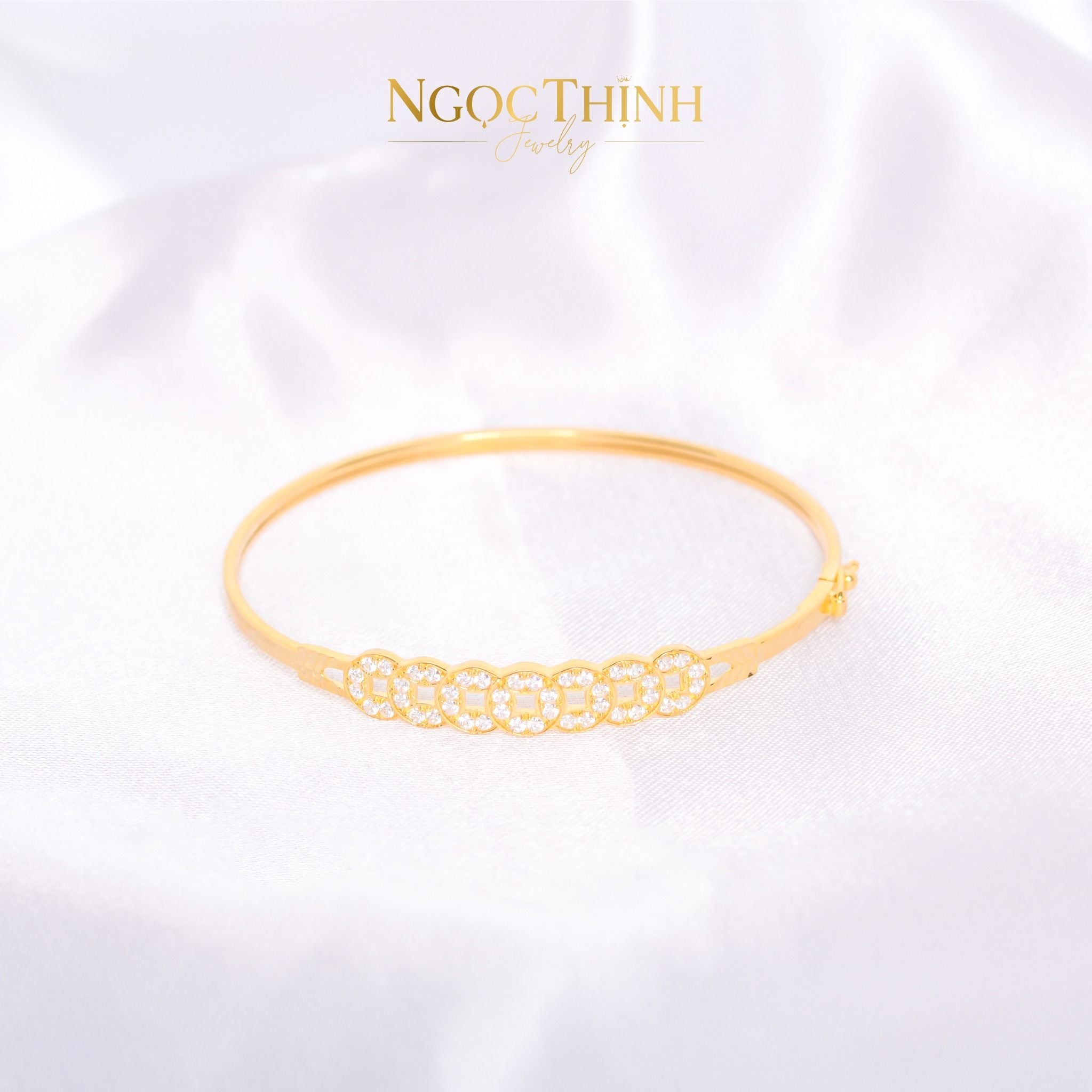 Lắc tay nữ kim tiền