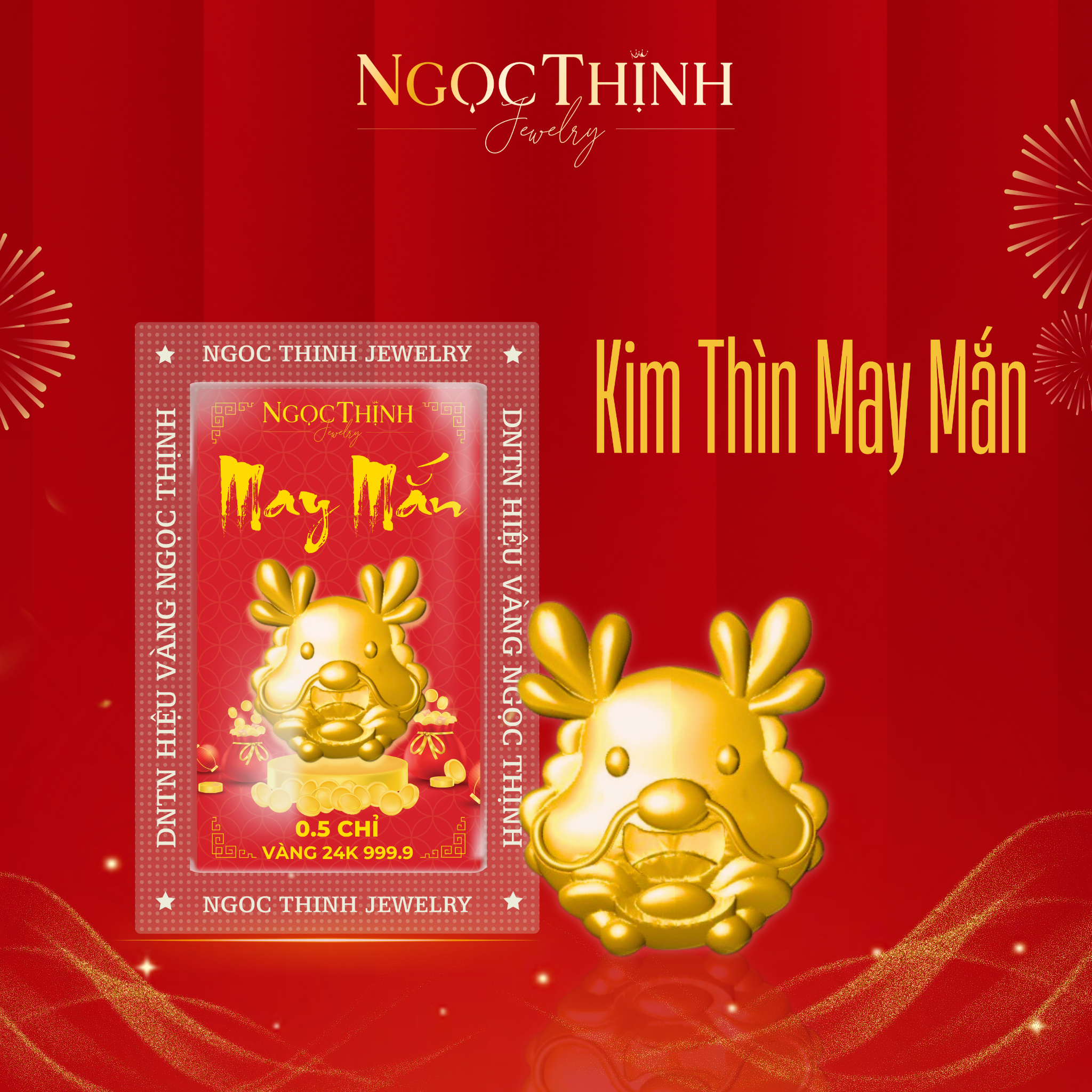 Kim Thìn May Mắn 0.5 chỉ