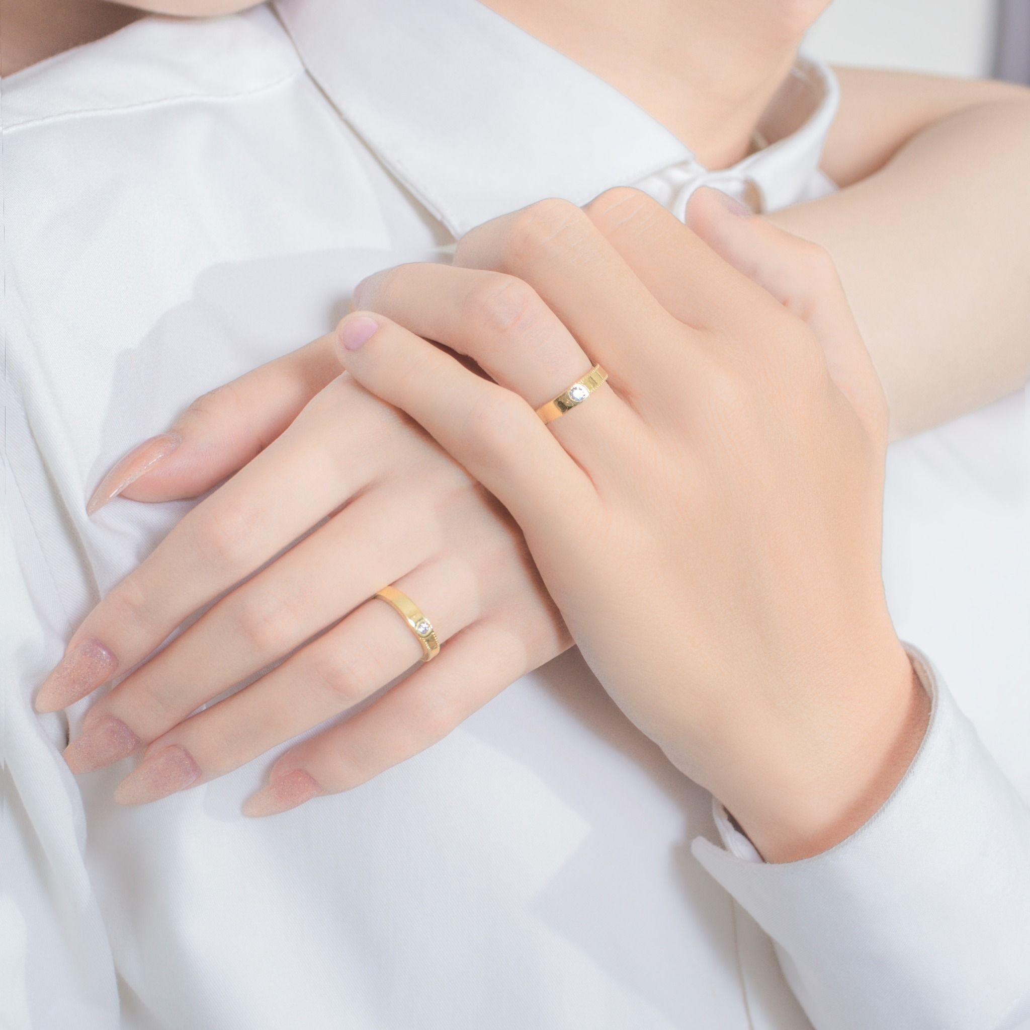 Cặp nhẫn cưới S07