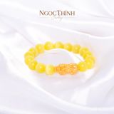 Vòng charm tỳ hưu chuỗi hạt