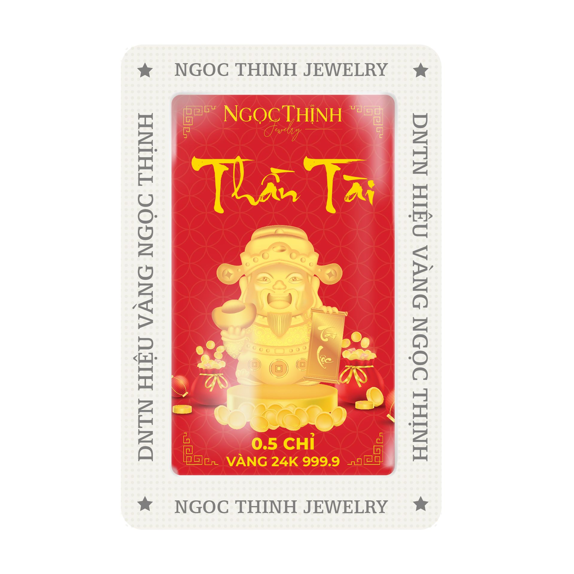 Thần tài ép vỉ 0.5 chỉ