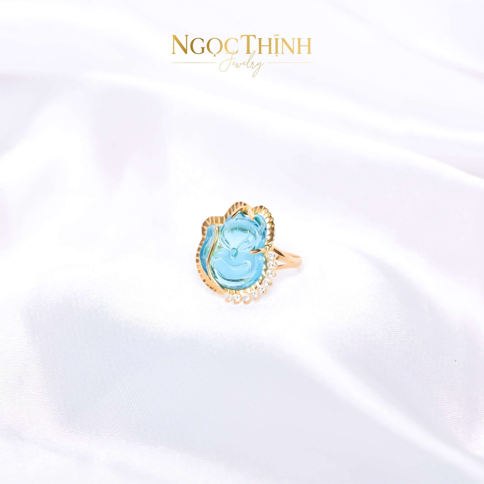 Nhẫn đá thạch anh