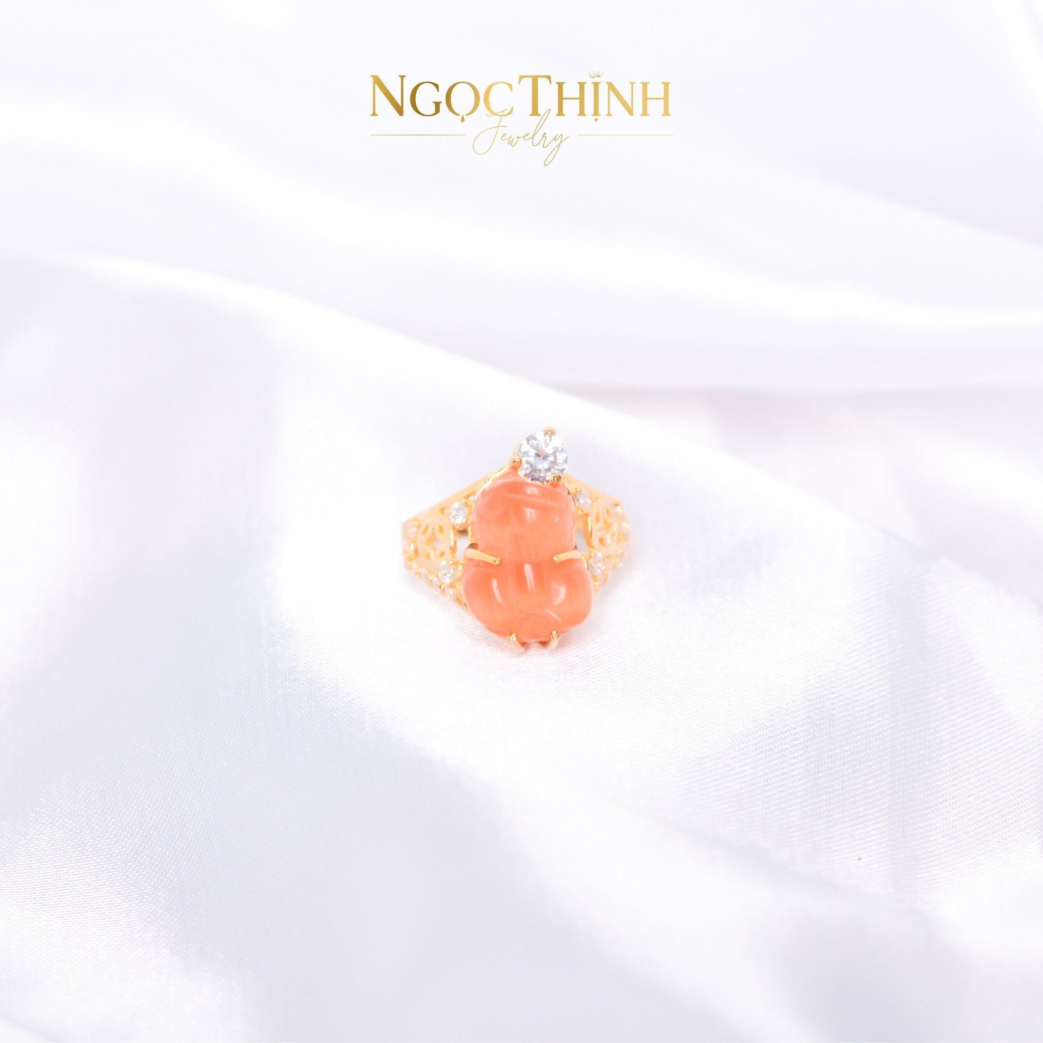 Nhẫn đá thạch anh