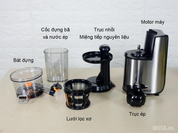 Máy ép chậm Hafele 535.43.087