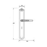 Tay nắm cửa HAFELE 901.98.097
