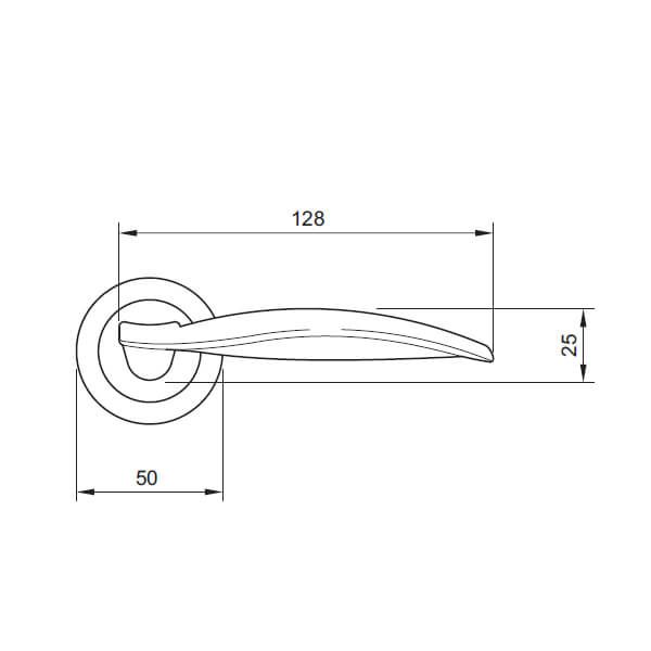 Khóa cửa vệ sinh Hafele 901.79.103