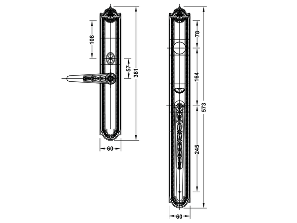 Khóa đại sảng Hafele 911.64.631