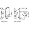 Khóa điện từ Hafele EL7700 912.05.718