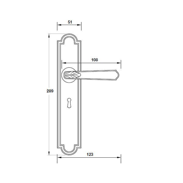 Khóa ENRICO CASSINA 901.78.999