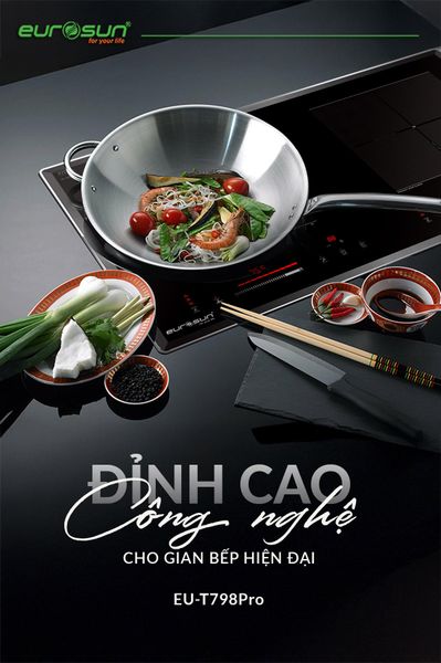 Bếp từ đôi Eurosun EU-T798PRO
