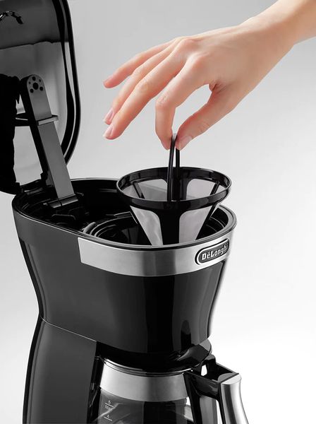 Máy pha cafe bán tự động Delonghi ICM12011.BK