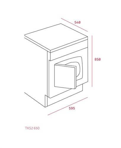Máy sấy Teka TKS2 650 C