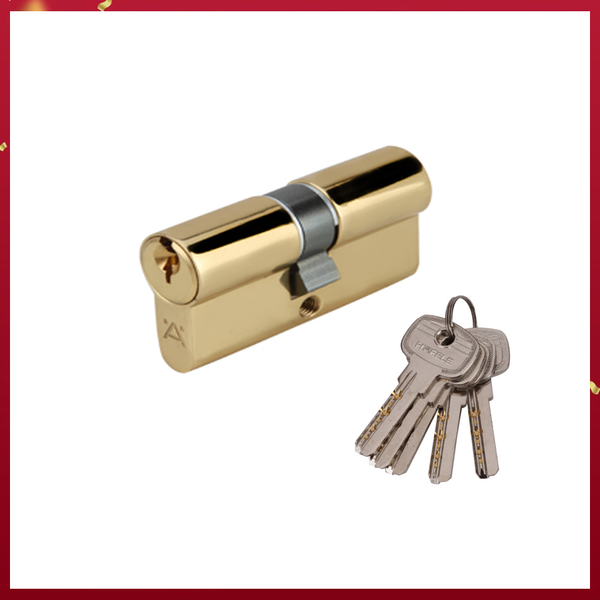 RUỘT KHÓA HAFELE 916.00.057 MÀU VÀNG