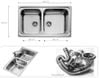 Chậu rửa bát Teka CLASSIC 2B 86