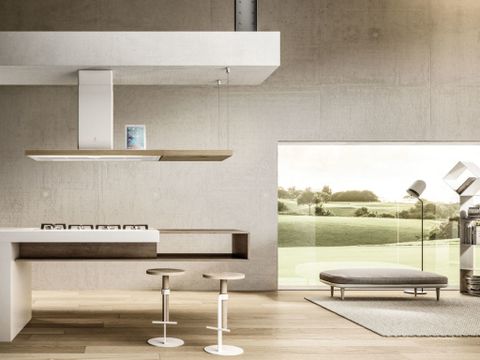 Máy hút mùi đảo Elica BIO ISLAND