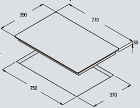 Bếp từ Cata I-753BK
