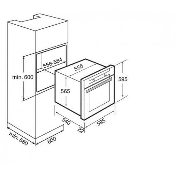 Lò nướng Teka HBB 735