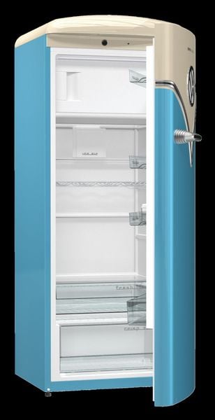 Tủ lạnh GORENJE RETRO OBRB153BL