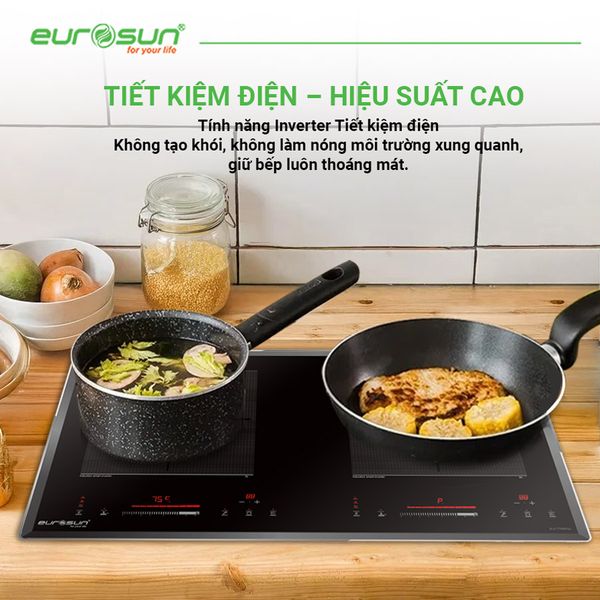Bếp từ đôi Eurosun EU-T798PRO