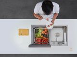 Máy rửa bát tích hợp Chậu rửa bát âm Malloca WQP6-890F3