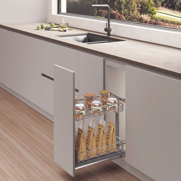 GIÁ GIA VỊ HAFELE OMERO INOX 304 450MM 547.10.066