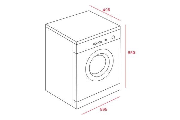 Máy giặt đứng độc lập Teka TK4 1270