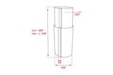 Máy hút mùi đảo Teka CC 485 Islad