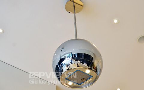 Máy hút mùi đảo Malloca Sphera Chrome-1001C