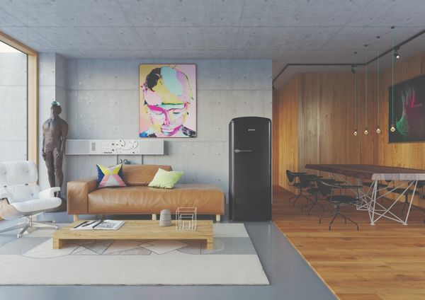 TỦ LẠNH ĐỘC LẬP GORENJE RETRO ORB153BK