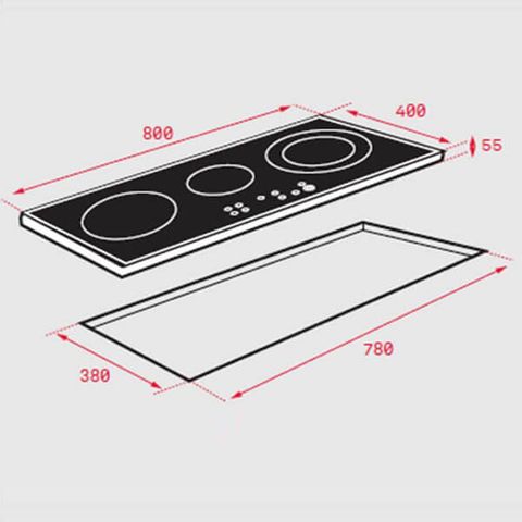 Bếp từ Teka IZ 8320 HS