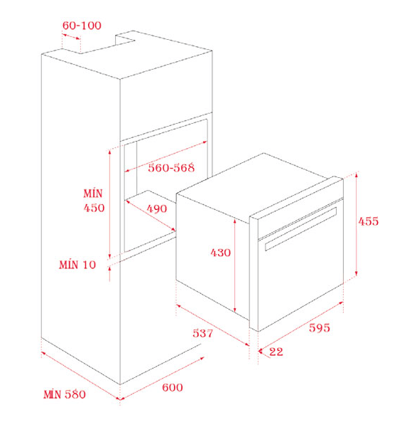 Lò nướng Teka HLC 840