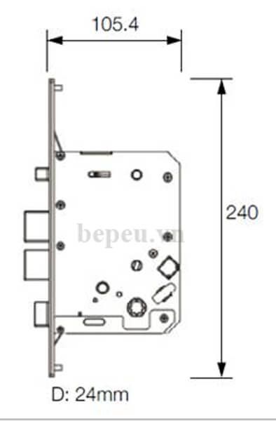 Khóa điện tử Hafele EL9500 – TCS 912.05.353