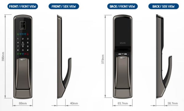 Khóa điện tử Hafele EL9500 – TCS 912.05.353