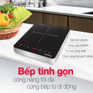 Bếp từ đơn Hafele HS-I2711B 536.61.890  [Tặng kèm nồi inox]