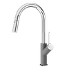 Vòi rửa bát rút dây konox Ponte Grey