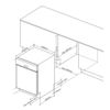 Máy rửa bát bán âm FAGOR 3LVF-62BSI