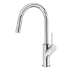Vòi rửa bát rút dây konox Ponte Chrome