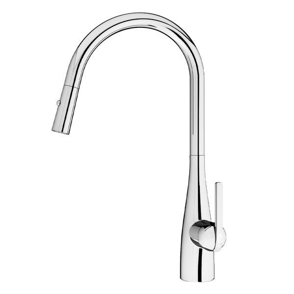 Vòi rửa bát konox Curva Chrome