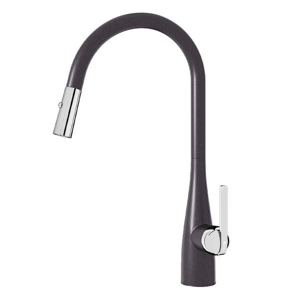 Vòi rửa bát konox Curva Black