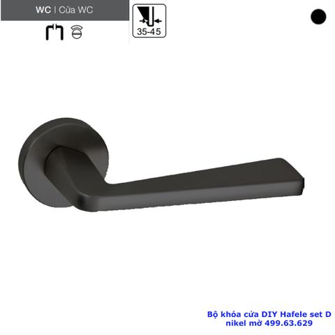 BỘ KHÓA CỬA DIY HAFELE SET D 499.63.629