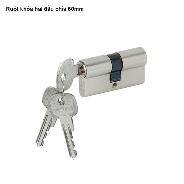 RUỘT KHÓA HAI ĐẦU CHÌA HAFELE 916.96.007