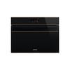 Lò vi sóng kết hợp nướng Smeg SF4604WMCNR