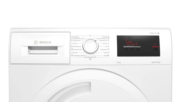 Máy sấy quần áo Bosch WTH83008SG 8KG Serie 4 bơm nhiệt
