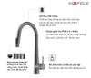 Vòi rửa bát Hafele HT24-SH1P417 TITAN 570.85.441