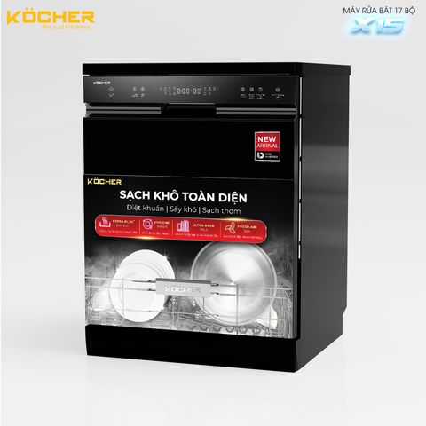 Máy rửa bát độc lập Kocher X15B