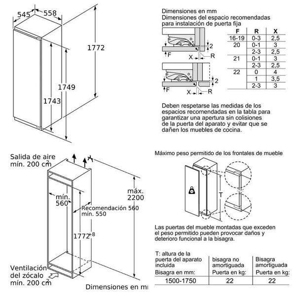 Tủ đông âm tủ Bosch GIN81AEF0