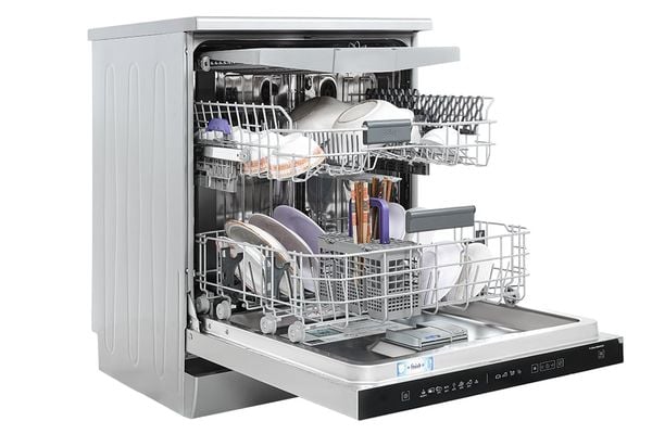 Máy rửa bát độc lập có sấy Beko DEN48520X