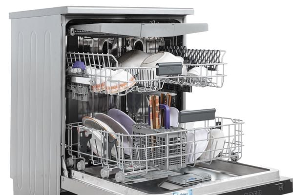 Máy rửa bát độc lập có sấy Beko DEN48520X