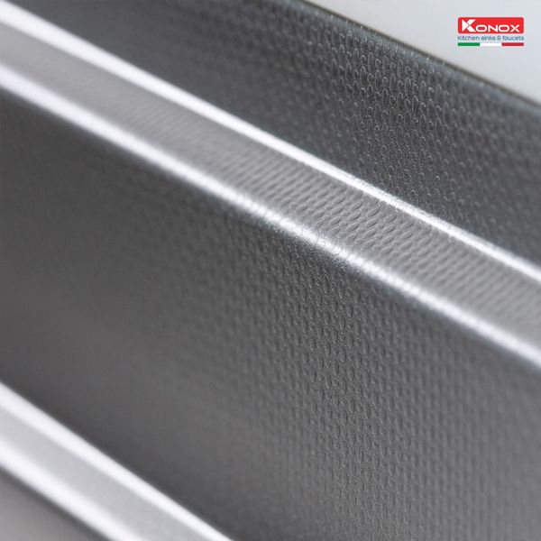 Chậu rửa bát âm Konox KN7644SU Dekor TẶNG VÒI RENO